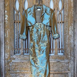 JOVANI IRREDESCENT DRESS DINNER JACKET EXCELLENT